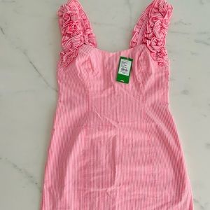 NWT BRAND NEW Lilly Pulitzer Devina Dress Pink CosmoS6
